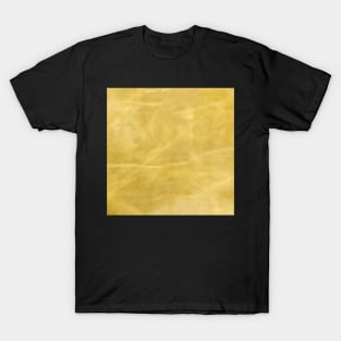 Yellow leather background T-Shirt